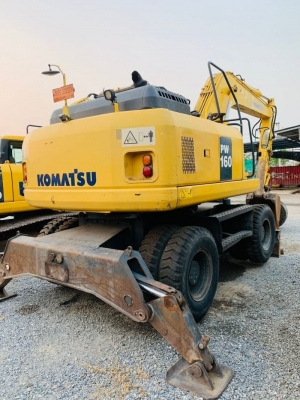 ขาย 1,850,000 แบคโฮล้อยาง KOMATSU pw 160-7 EO เครื่องดี ปั้มแรง เอวแน่น ช่วงล่างสวย ยางดี แอร์หนาว เอกสารแจ้งจำหน่าย รถสวยพร้อมใช้งาน รถอยู่ ปทุมธานี สามโคก 090-772-3710 090-772-3708