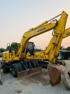 ขาย 1,850,000 แบคโฮล้อยาง KOMATSU pw 160-7 EO เครื่องดี ปั้มแรง เอวแน่น ช่วงล่างสวย ยางดี แอร์หนาว เอกสารแจ้งจำหน่าย รถสวยพร้อมใช้งาน รถอยู่ ปทุมธานี สามโคก 090-772-3710 090-772-3708