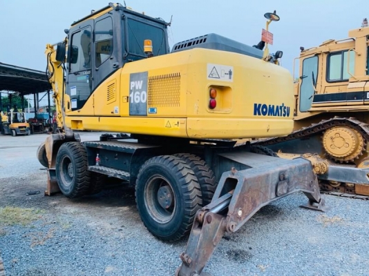 ขาย 1,850,000 แบคโฮล้อยาง KOMATSU pw 160-7 EO เครื่องดี ปั้มแรง เอวแน่น ช่วงล่างสวย ยางดี แอร์หนาว เอกสารแจ้งจำหน่าย รถสวยพร้อมใช้งาน รถอยู่ ปทุมธานี สามโคก 090-772-3710 090-772-3708