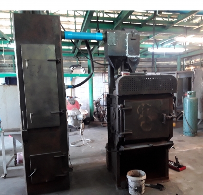 เครื่องยิงทรายอัตโนมัติ