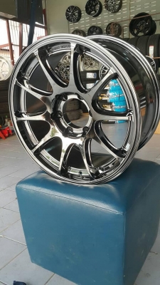 แม็กใหม่ขอบ 18 งานดีสีสวย ใส่กระบะ 6 รู