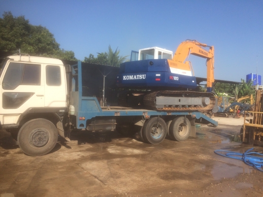 จัดส่งลูกค้าจากฉะเชิงเทราเรียบร้อยแล้ว รถแบคโฮ KOMATSU PC120 รถสวย สภาพดี พร้อมพร้อมใช้งาน