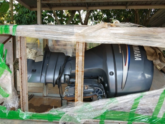 ขายเครื่องเรือ..Yamaha100 four stork มือสองญี่ปุ่นพึ่งถึงไทย
