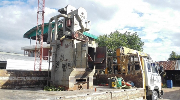 เครื่องพ่นทรายระบบสายพานเกลือกกลิ้ง CHEN-HUI MACHINERY TAIWAN เครื่องพ่นทรายระบบสายพานเกลือกกลิ้ง CHEN-HUI MACHINERY TAIWAN