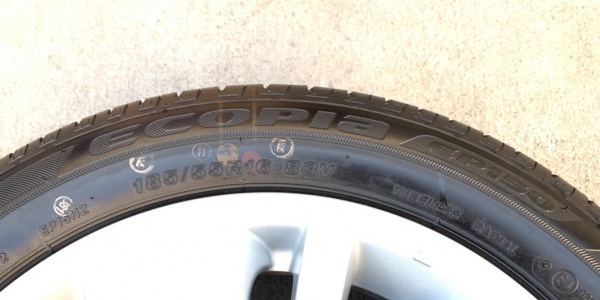 ล้อแม็กป้ายแดง Suzuki Swift 2018 ขอบ16 รุ่นใหม่ล่าสุด พร้อมยางใหม่ป้ายแดง 185-55-16 Bridgestone ปลายปี 18