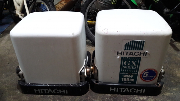 ขาย !! ปั้มน้ำแรงดันคงที่.ฮิตาชิ.ขนาด180w.พร้อมใช้งาน