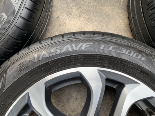 ล้อแม็ก Mazda 2 ตัวท๊อป ขอบ 16 สีกันเมทาลิกหน้าเงา พร้อมยาง 185-60-16 Dunlopปี 17 แม็กสวย ดอกยางหนา