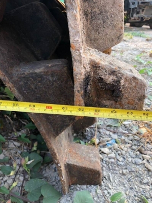 ขาย 125,000 เปลือกหนามรถบด 2 แผ่น เดิมเคยอยู่กับ Dynapac CA25 สภาพสวยพร้อมใช้ รถอยู่ นครปฐม 090-772-3710 090-772-3708 ขาย 125,000 เปลือกหนามรถบด 2 แผ่น เดิมเคยอยู่กับ Dynapac CA25 สภาพสวยพร้อมใช้ รถอยู่ นครปฐม 090-772-3710 090-772-3708