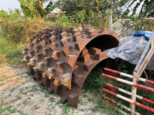 ขาย 125,000 เปลือกหนามรถบด 2 แผ่น เดิมเคยอยู่กับ Dynapac CA25 สภาพสวยพร้อมใช้ รถอยู่ นครปฐม 090-772-3710 090-772-3708 ขาย 125,000 เปลือกหนามรถบด 2 แผ่น เดิมเคยอยู่กับ Dynapac CA25 สภาพสวยพร้อมใช้ รถอยู่ นครปฐม 090-772-3710 090-772-3708