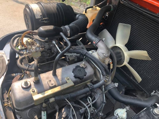 คันนี้สวยมาก TOYOTA 6FG25 ยก2.5ตัน เครื่องยนตร์เบนซิล เสา3เมตร(เสาฟูฟี้)