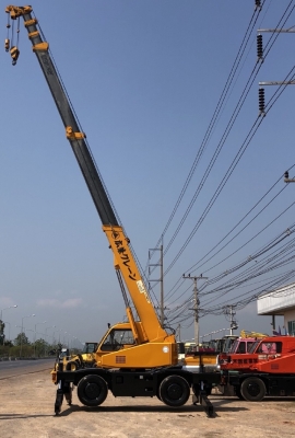 ขายรถเครน TADANO TR100M-1 (ขนาด 10 ตัน) ปี 1995 นำเข้าเองจากญี่ปุ่น สภาพสวยพร้อมใช้ มีVDOการทำงานครั