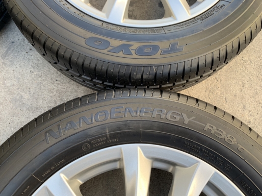 ล้อแม็กป้ายแดง Mazda 3 Skyactive ขอบ 16 พร้อมยางป้ายแดง 205-60-16 TOYO ปลายปี 18 สวยกริ๊บ