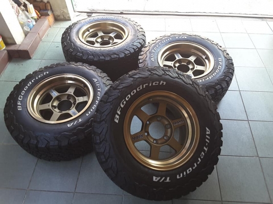 TE37x + BF KO2 USA.265-75-16 ปี15 สวยๆ 1ชุด