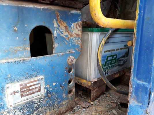 ขาย แบคโฮ KOMATSU PC60-3 รถใช้งานอยู่ประจำ เครื่องดี ช่วงล่างดี ราคาต่อรองได้