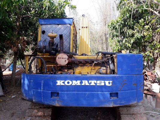 ขาย แบคโฮ KOMATSU PC60-3 รถใช้งานอยู่ประจำ เครื่องดี ช่วงล่างดี ราคาต่อรองได้