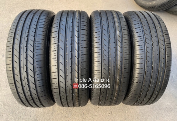ยางป้ายแดง 205-60-16 TOYO ปี 18 ดอกเต็มๆ ตุ่มเป้ง เส้นสีชัด