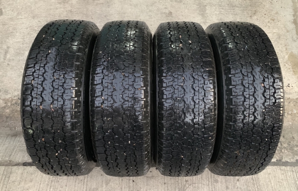 ล้อแม็ก ISUZU D-Max Gold Series ขอบ 16 พร้อมยาง 245-70-16 Bridgestone ปี 12