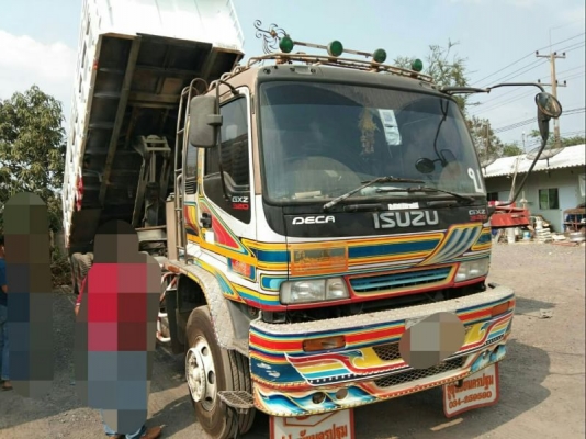 ขาย 770,000 หัวลาก ISUZU DECA 270 ปี 44 เครื่องดำ เครื่องดี เกียร์เดิม หัวบาง ยางดี คัชซีสวย รถพร้อมใช้งาน เอกสารพร้อมโอน รถอยู่ อยุธยา 090-772-3710 090-772-3708