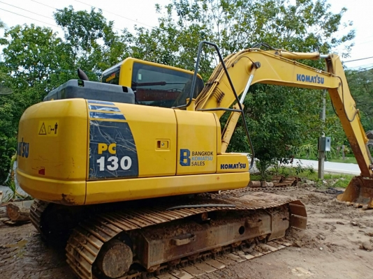 ขายรถแบคโฮ KOMATSU PC130-8 เอกสารเล่ม ไมล์ 10200 ชม.ราคา 1350000
