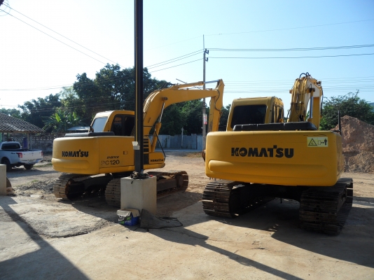 PC120-6 KOMATSU @950,000 สถาพดี พร้อมใช้ ระบบไฟฟ้ามีแบบใช้ไฟฟกับกึ่งออโต้ สภาพสวยพร้อมเอกสาร สนใจคลิ๊ก ☎ 081-989-1989 หรั่งครับ