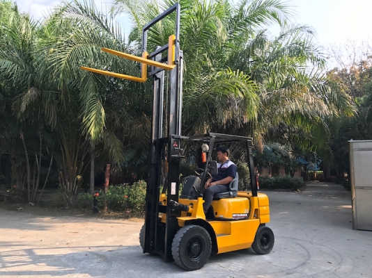 ขายFORKLIFT MITSUBISHI FD20(2ตัน)(ดีเซล) สวยเดิมจากญี่ปุ่น ยังไม่เคยใช้ในไทย 155,000เท่านั้น!!