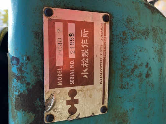 Komatsu pc40-7