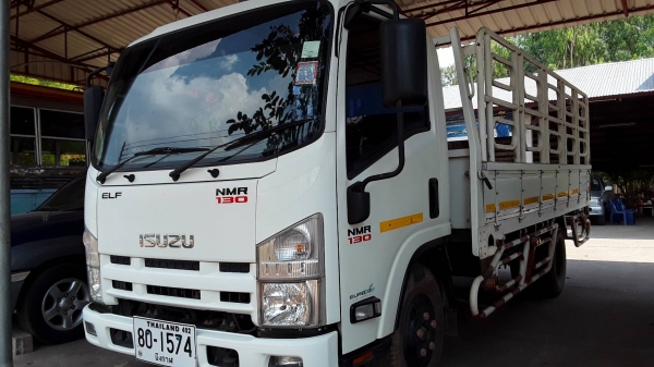 Isuzu NMR130 หัวตึกห้างแท้ปี53 กะบะยาว 4.3 พร้อมคอก เล่มพร้อมโอน