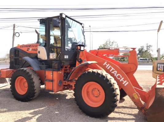 ขายรถตักล้อยาง HITACHI ZW140-5B (เท่าเทียบ WA200-7) ปี 2015 นำเข้าเองจากญี่ปุ่น สภาพสวยพร้อมใช้