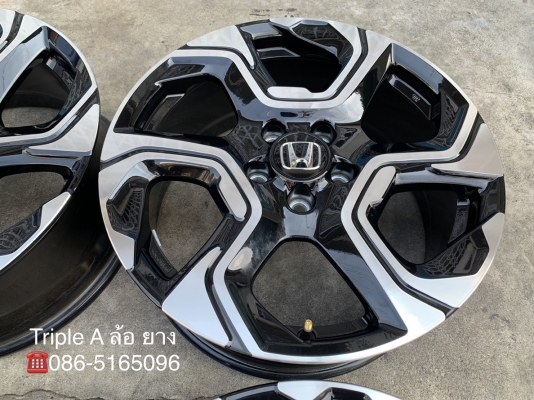 ล้อแม็กป้ายแดง 5รู114 Honda CRV G5 ตัวท๊อป ขอบ 18 สวยกริ๊บ