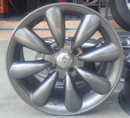 ล้อมือ2 WATANABEขอบ154รู100 กว้าง7 ET38  4 ล้อ