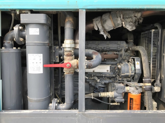 ปั้มลม AIRMAN PDS655SD ปี 2004 ใช้งาน 5 พันชั่วโมงจากญี่ปุ่น