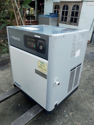 ปั๊มลมแบบสกรูKOBELCO 7.5 Hp เก่าญี่ปุ่น 0833554933