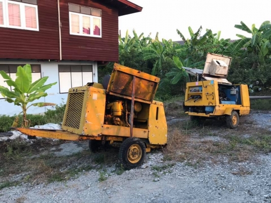 ปั้มลม ดีเซล เครื่อง Isuzu เครื่องดี ทั้ง2ตัว  ขาย 2 ตัว