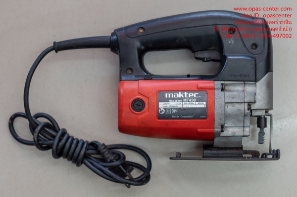 จิ๊กซอว์ ปรับรอบ MAKTEC ของแท้ รุ่น MT430 450W. สภาพใหม่ จิ๊กซอว์ ปรับรอบ MAKTEC ของแท้ รุ่น MT430 450W. สภาพใหม่