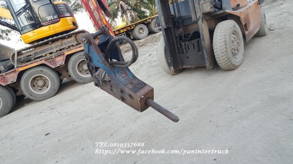 FROM JAPAN หัวกระแทก :HITACHI(ไม่มีถุงลม) สำหรับไซค์ 40, 45, 50, 55 /สลัก40มิล (ทดสอบแล้วใช้งานได้จริง)