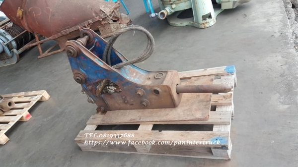 FROM JAPAN หัวกระแทก :HITACHI(ไม่มีถุงลม) สำหรับไซค์ 40, 45, 50, 55 /สลัก40มิล (ทดสอบแล้วใช้งานได้จริง)