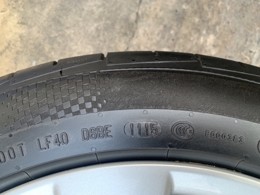 ล้อแม็ก Honda Accord G9 ขอบ 17 พร้อมยาง 225-50-17 Continental ปี 15 แม็กสวย ยางสวย ดอกหนาปึก