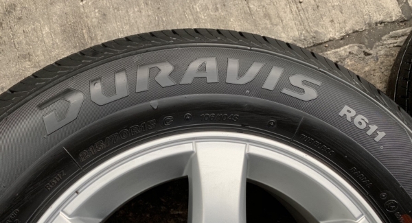 ล้อแม็ก ISUZU D-MAX Platinum ขอบ 15 พร้อมยาง 215-70-15 Bridgestone