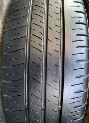 ล้อแม็ก Mazda 2 ขอบ 15 สีบอร์น พร้อมยาง 185-65-15 Dunlop ปี 16 แม็กเดิม ดอกยางหนา