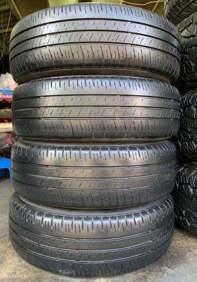 ล้อแม็ก Mazda 2 ขอบ 15 สีบอร์น พร้อมยาง 185-65-15 Dunlop ปี 16 แม็กเดิม ดอกยางหนา