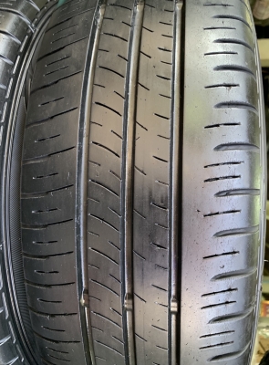 ล้อแม็ก Mazda 2 ขอบ 15 สีบอร์น พร้อมยาง 185-65-15 Dunlop ปี 16 แม็กเดิม ดอกยางหนา