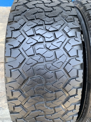 ล้อแม็ก Ford Everest ลายเก่า ขอบ 20 สีเทากัน พร้อมยาง 265-50-20 ปี 16 แม็กสวย ดอกยางหนาปึก