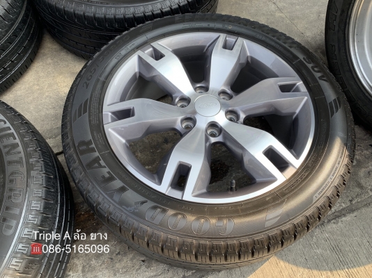 ล้อแม็ก Ford Everest ขอบ 20 พร้อมยาง 265-50-20 Goodyear ปี 16 แม็กสวย ดอกยางหนาปึก