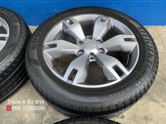 ล้อแม็ก Ford Everest ขอบ 20 พร้อมยาง 265-50-20 Goodyear ปี 16 แม็กสวย ดอกยางหนาปึก