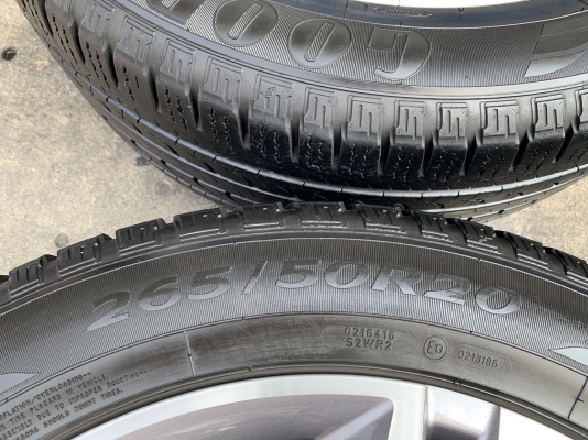 ล้อแม็ก Ford Everest ขอบ 20 พร้อมยาง 265-50-20 Goodyear ปี 16 แม็กสวย ดอกยางหนาปึก