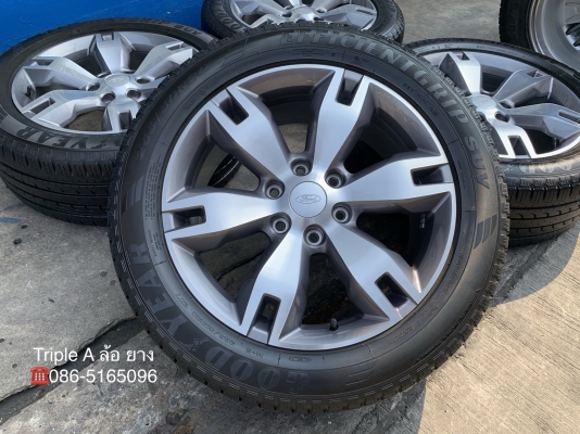 ล้อแม็ก Ford Everest ขอบ 20 พร้อมยาง 265-50-20 Goodyear ปี 16 แม็กสวย ดอกยางหนาปึก
