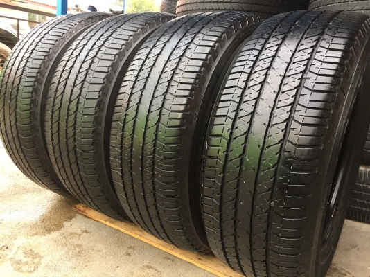ยาง Bridgestone 265-60-18 ปี 16 ครบชุด 4 เส้น 3000 สวยๆไม่บวมไม่กินข้างดอกยางเหลือเยอะเอาไปวิ่งกันใด