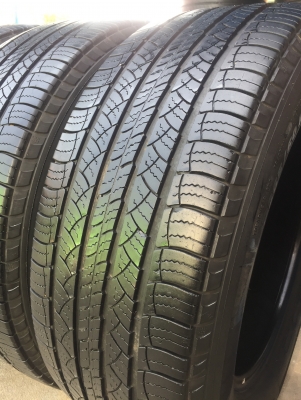 ยาง Michelin 265-00-18 ปี 14 made in u s a ครบชุด 4 เส้น 2000  สวยๆไม่บวมไม่กินข้างดอกยางเหลือเยอะเอาไปวิ่งกันใด้อีกยาวค่ะ