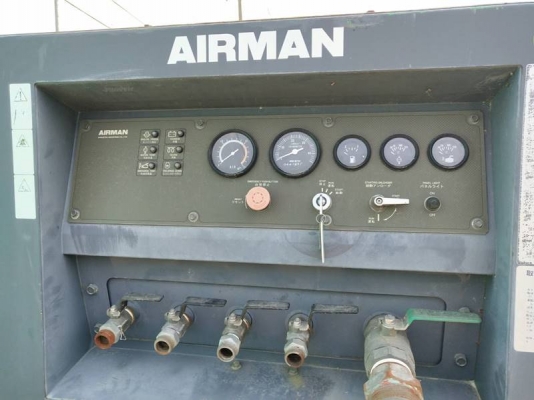 PDS390SD - เครื่องปั๊มลม Airman ขนาด 7bar 390cfm. เครื่องยนต์ Isuzu by OEK 098-5625920