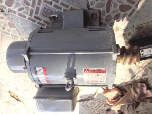 ขายมอเตอร์ MITSUBISHI 3HP 220Vครับ ขายมอเตอร์ MITSUBISHI 3HP 220Vครับ